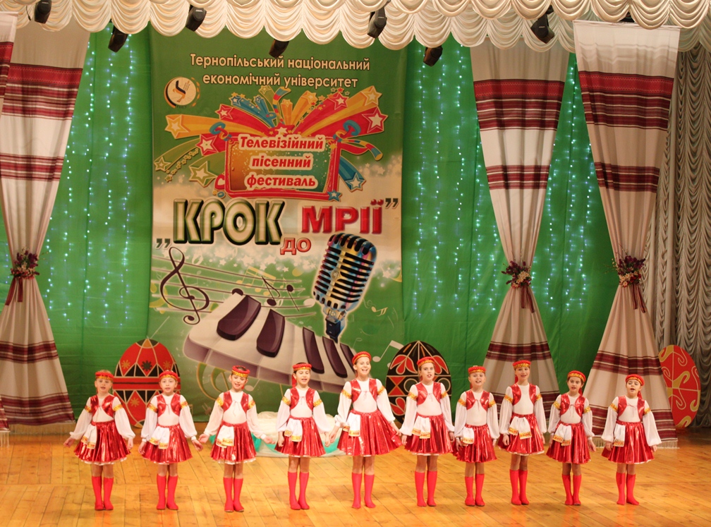 Відбулися зйомки великодньої програми телевізійного фестивалю «Крок до мрії»