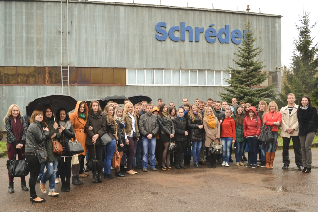 Студенти факультету фінансів відвідали ТОВ «Schreder»