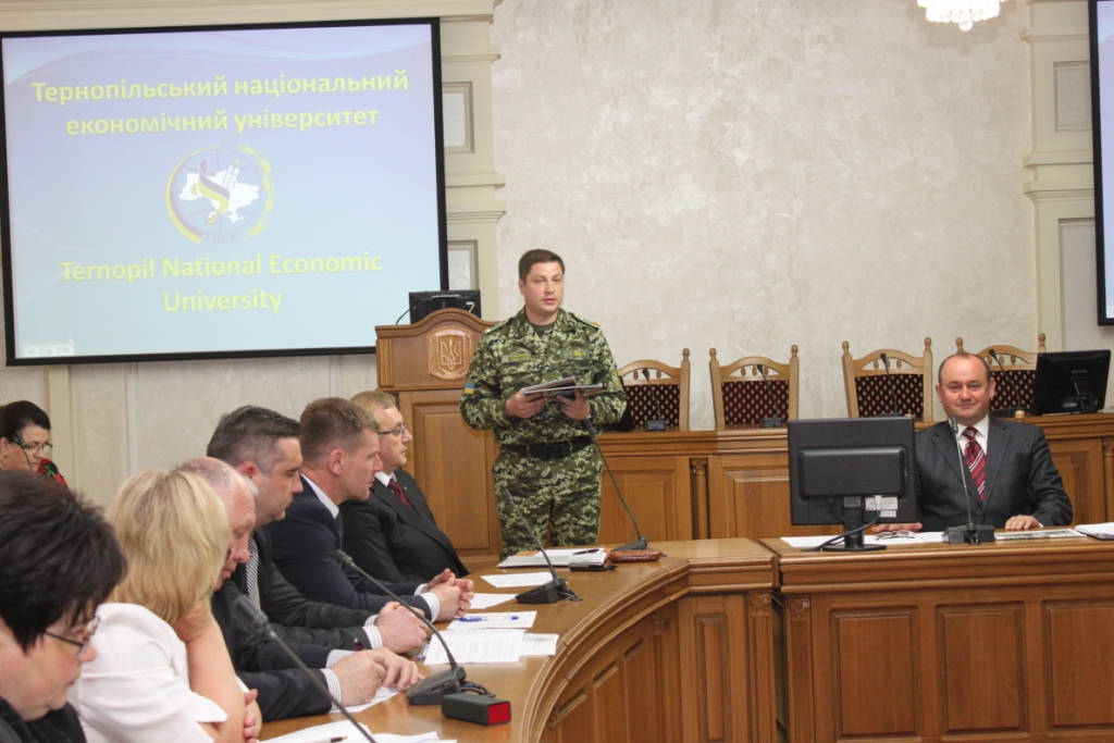 Львівський прикордонний загін висловлює подяку колективу ТНЕУ