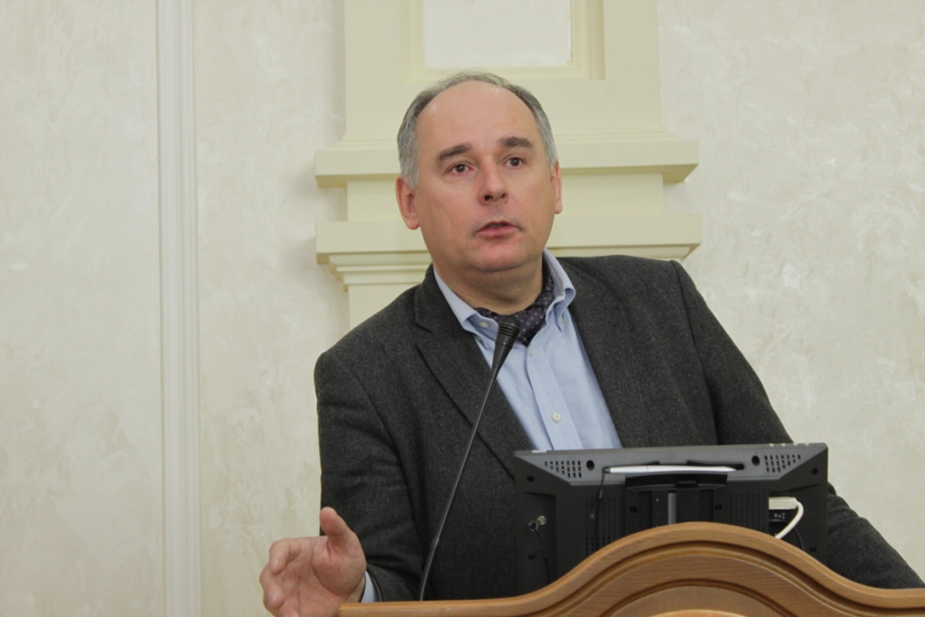 Відбулася лекція депутата Європейського парламенту, професора Павла Залєвського