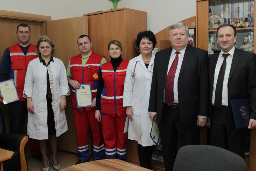 Зустріч з лікарями станції швидкої медичної допомоги