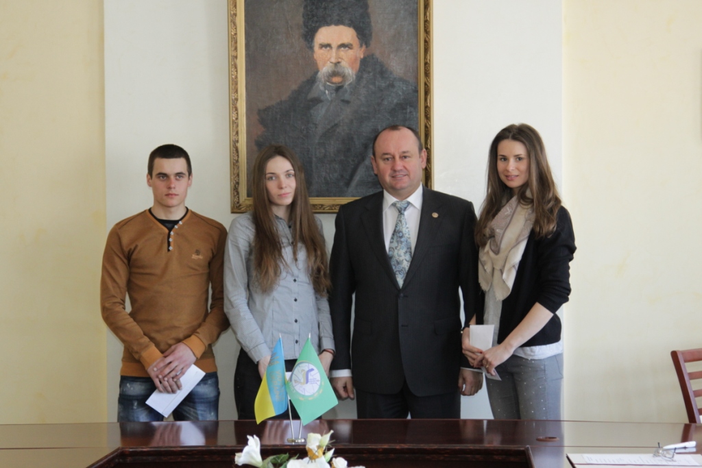 Зустріч студентів-біатлоністів з адміністрацією ТНЕУ