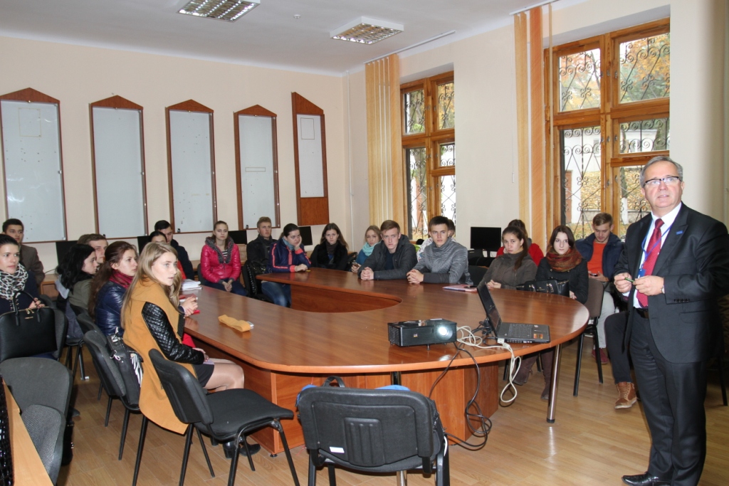 Відкрита лекція польського професора для студентів факультету економіки та управління