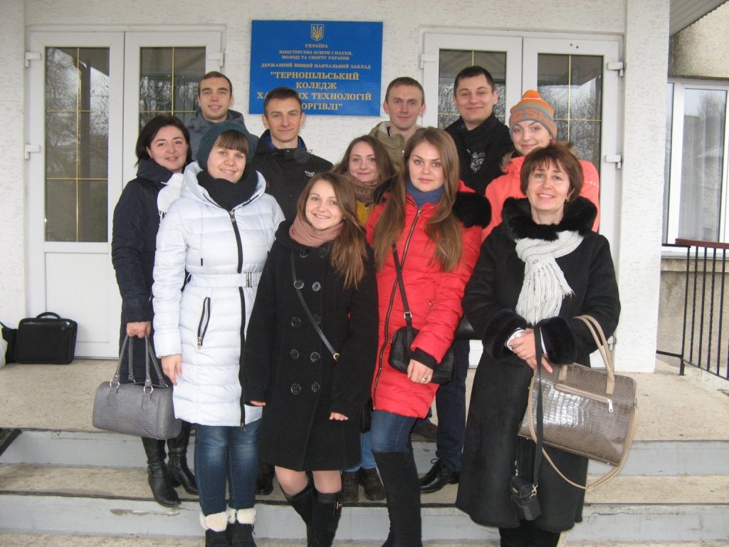 Молодь ФФ завітала у Тернопільський коледж харчових технологій і торгівлі