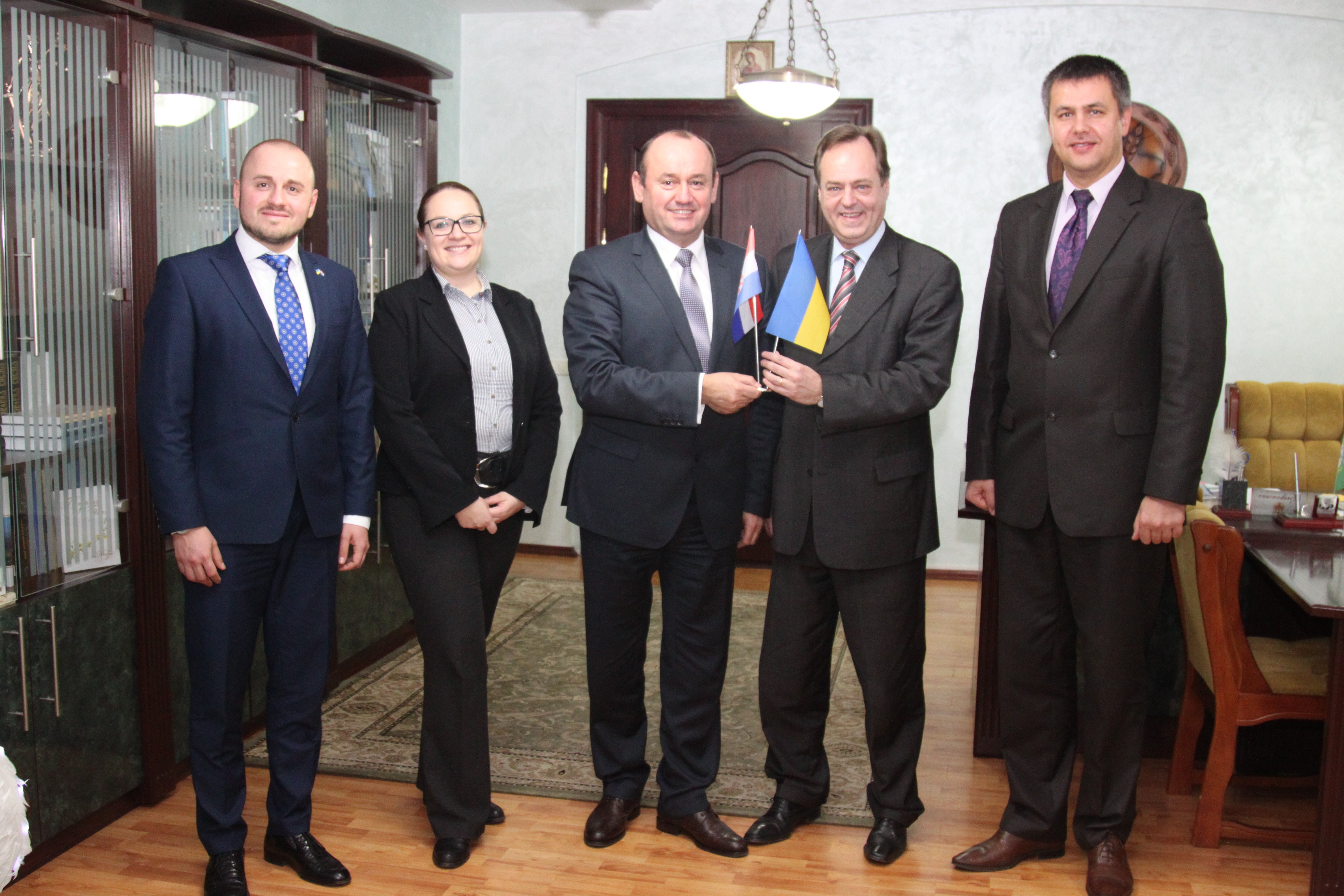 Візит Надзвичайного та Повноважного посла Республіки Хорватія в Україні до ТНЕУ