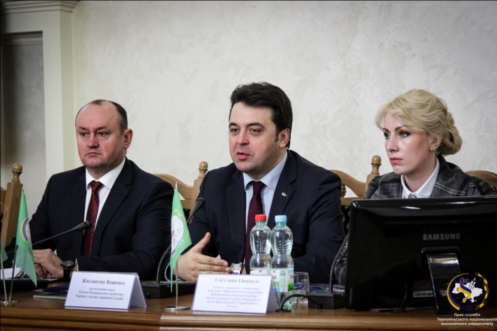 Робочий візит К.О. Ващенка до ТНЕУ