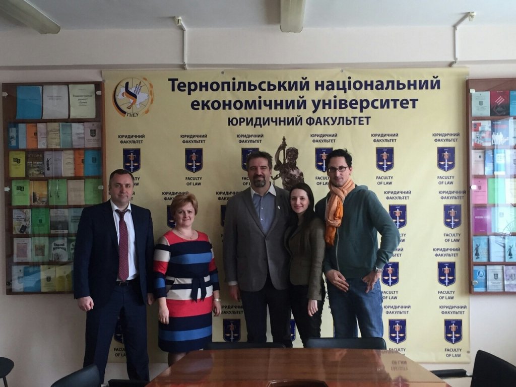 Візит науковців із Оснабрюцького університету до ТНЕУ