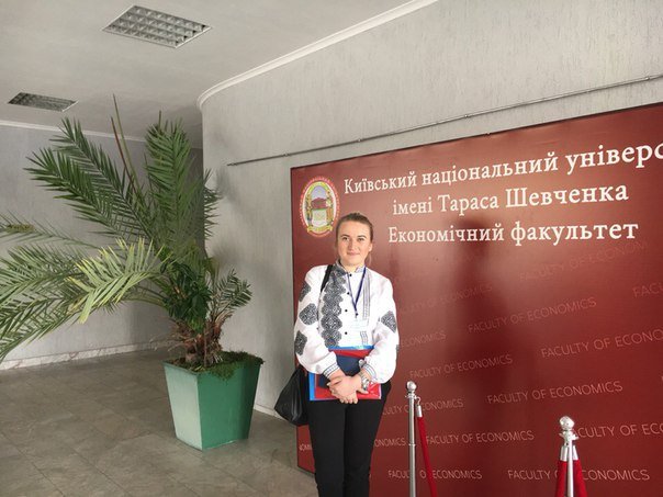 Вітаємо студентку ФББ!