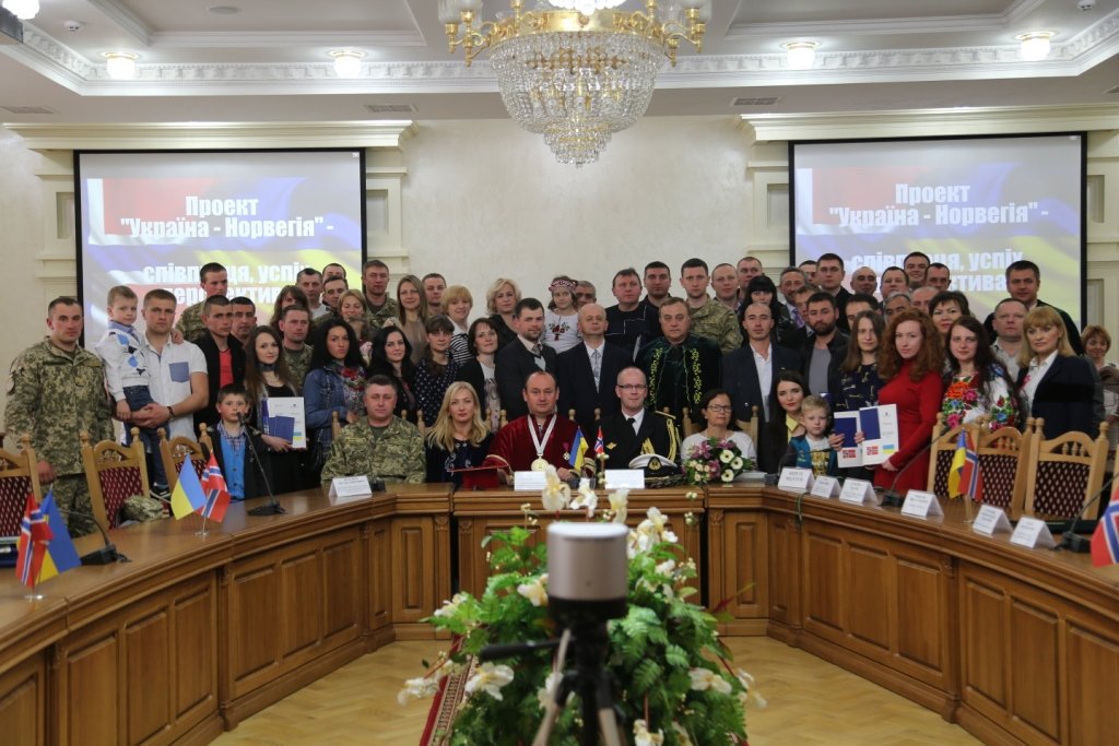 Вітаємо учасників проекту «Україна–Норвегія» із завершенням навчання!