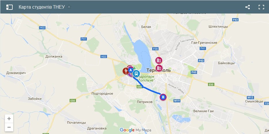 Пропонуємо першокурсникам скористатися інтерактивною картою студмістечка!