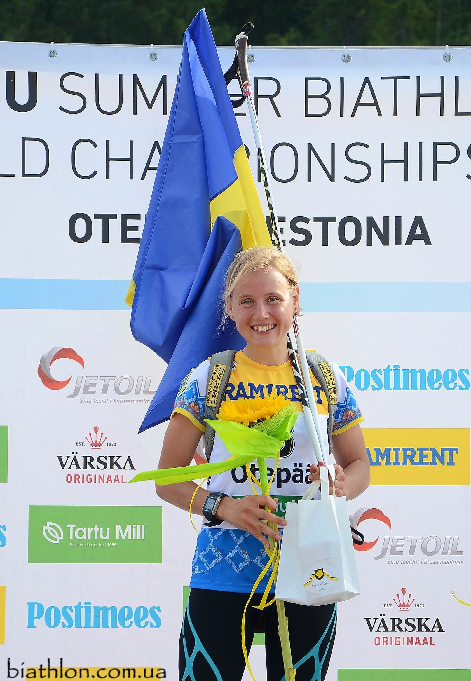 Анастасія Меркушина - чемпіонка світу з біатлону