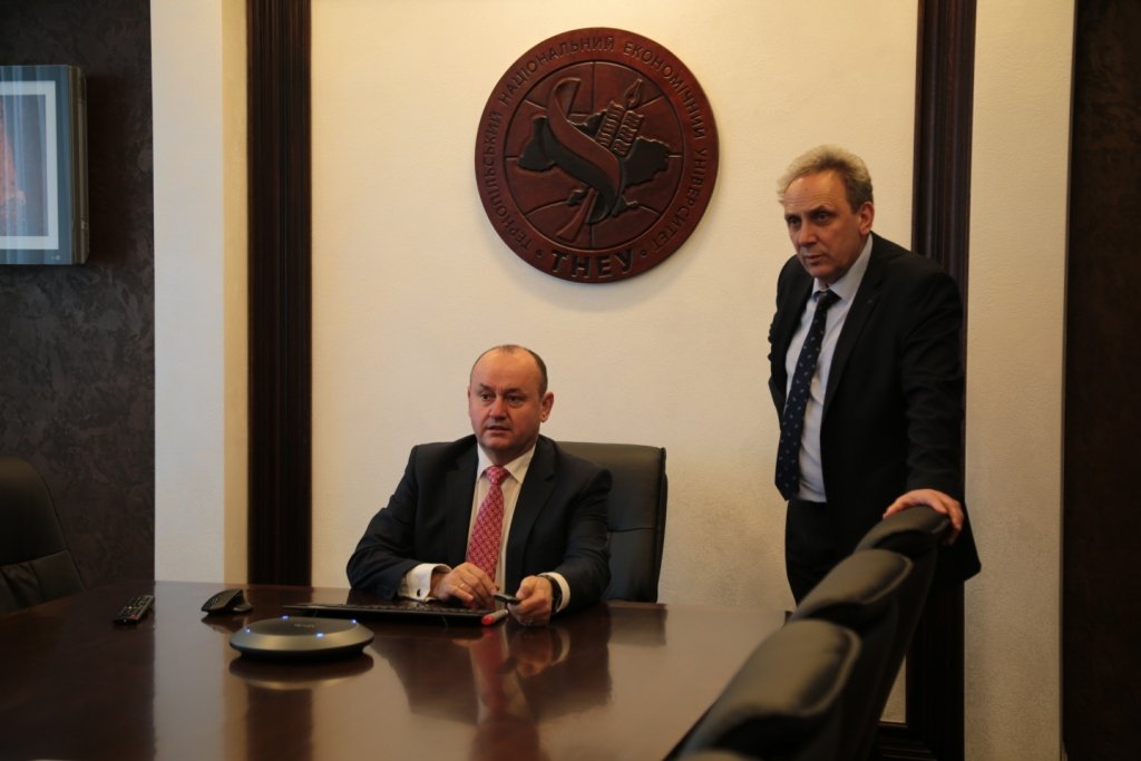 До ТНЕУ завітав ректор Української академії друкарства