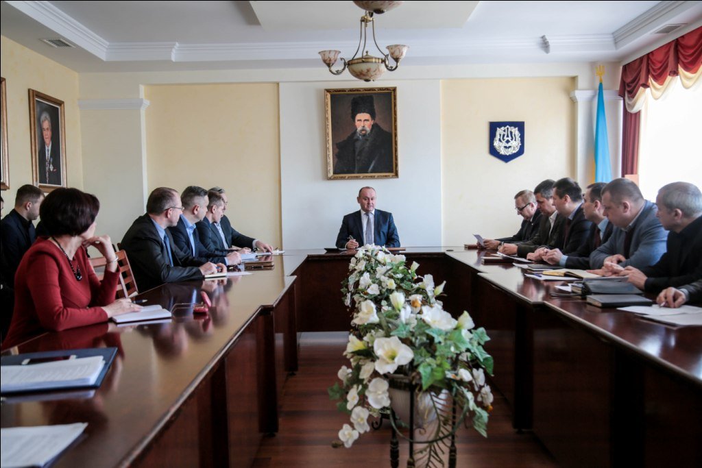 Спільне засідання ректорату та приймальної комісії ТНЕУ
