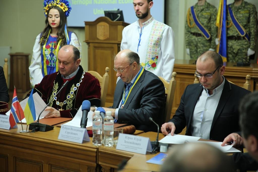 ТНЕУ вітає учасників проекту «Україна – Норвегія»
