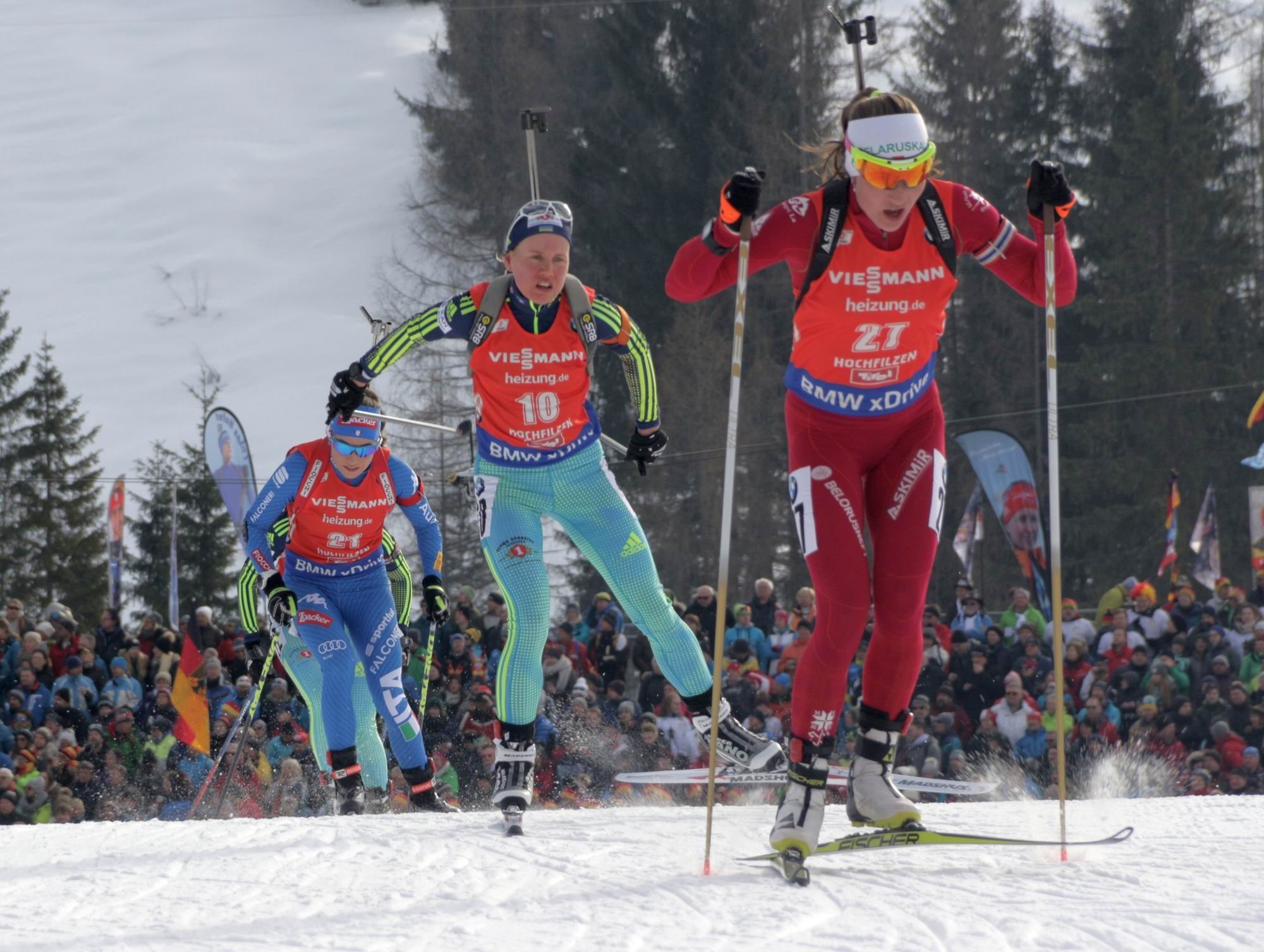 Вдалий дебют Анастасії Меркушиної на Чемпіонаті світу з біатлону