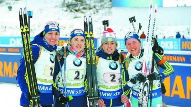 Анастасія Меркушина - срібний призер чемпіонату світу з біатлону в естафетній гонці