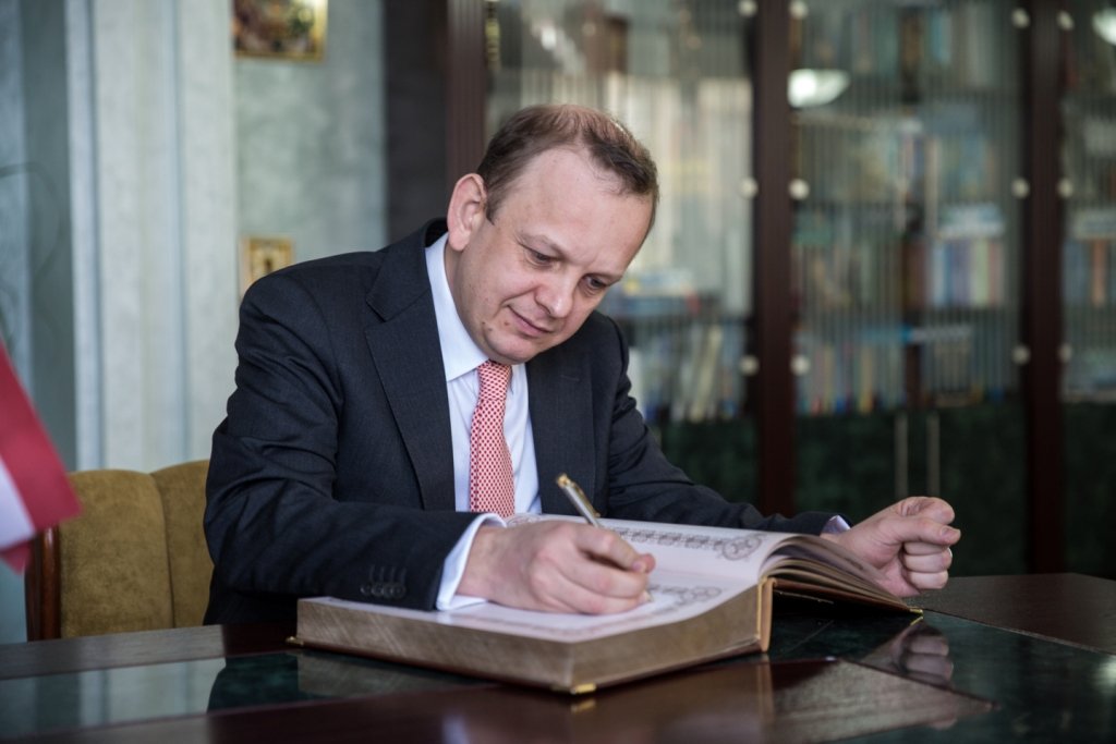 До ТНЕУ завітав Надзвичайний та Повноважний Посол Естонської Республіки в Україні