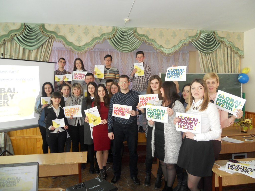 Ми розпочали! Перший день відзначення Global Money Week у м. Тернополі!