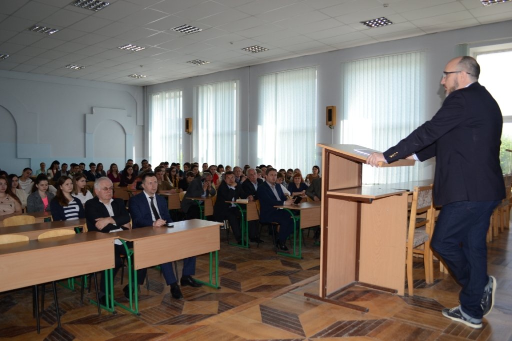 Відкрита лекція Анатолія Гулея на ФББ