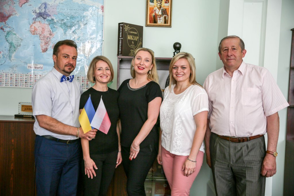 Візит делегації Опольської політехніки в ТНЕУ