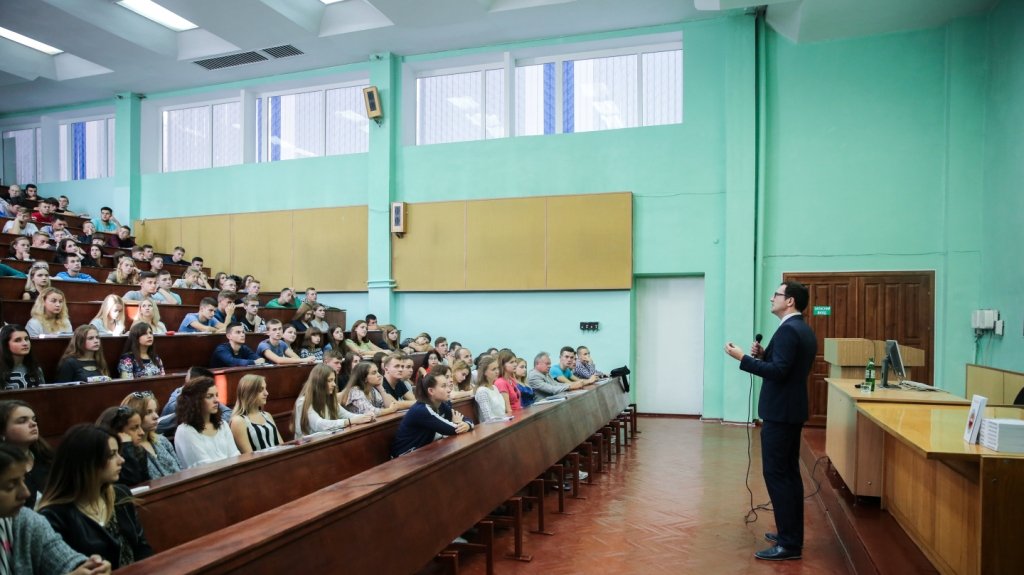 До ТНЕУ завітав Роман Шеремета