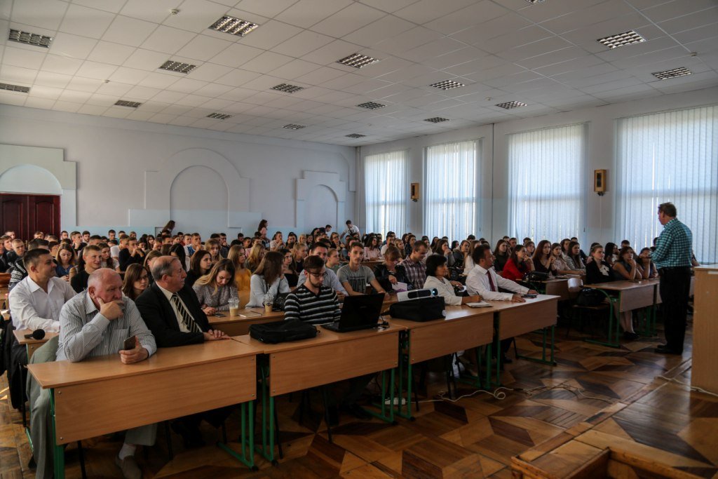 Візит Євгена Романа до ТНЕУ