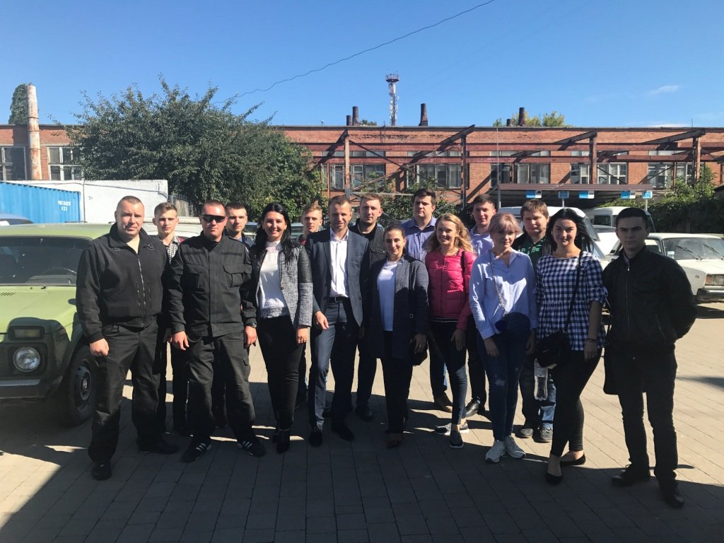 Професійна практика студентів ФФ ТНЕУ у Департаменті спеціалізованої підготовки та кінологічного забезпечення ДФС України