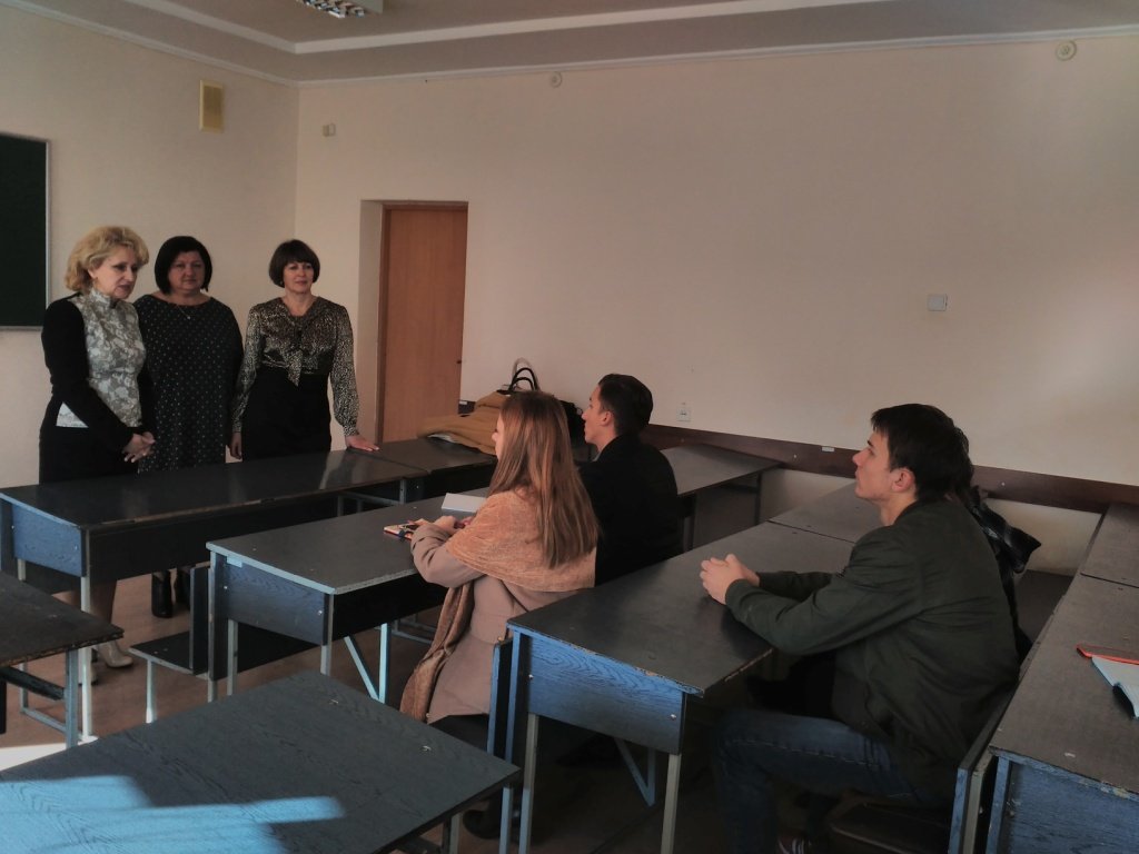 Зустріч студентів ФОА з представниками Тернопільського об'єднання управління Пенсійного фонду України Тернопільської області