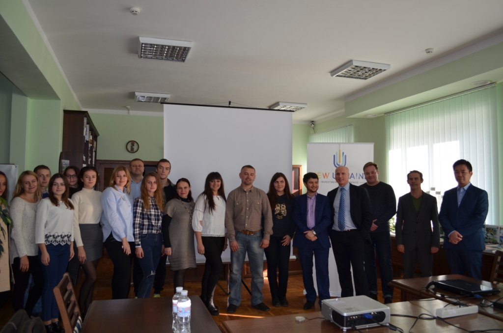 Відбулася зустріч студентів з представниками інвестиційної компанії «Empire State Capital Partners Ukraine» та Бізнес Інкубатор Груп Україна