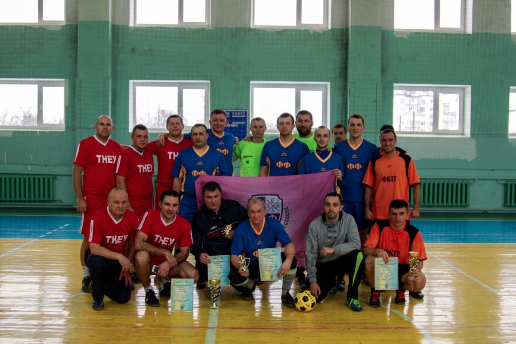 Вітаємо учасників першості з футзалу!