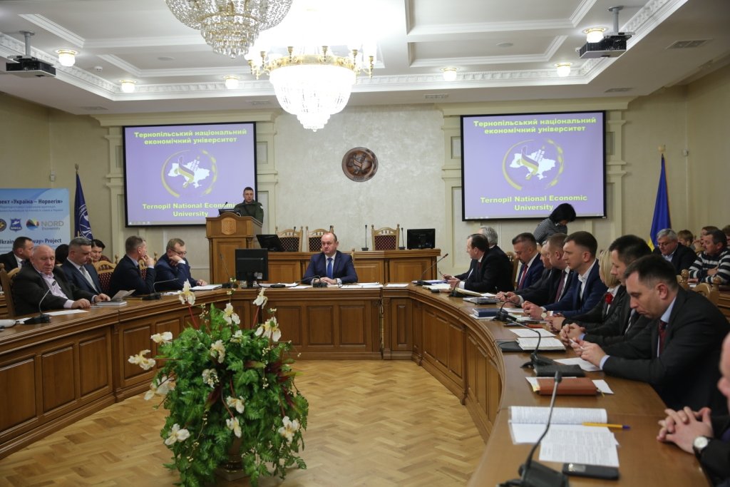 У ТНЕУ відбулося засідання вченої ради закладу вищої освіти