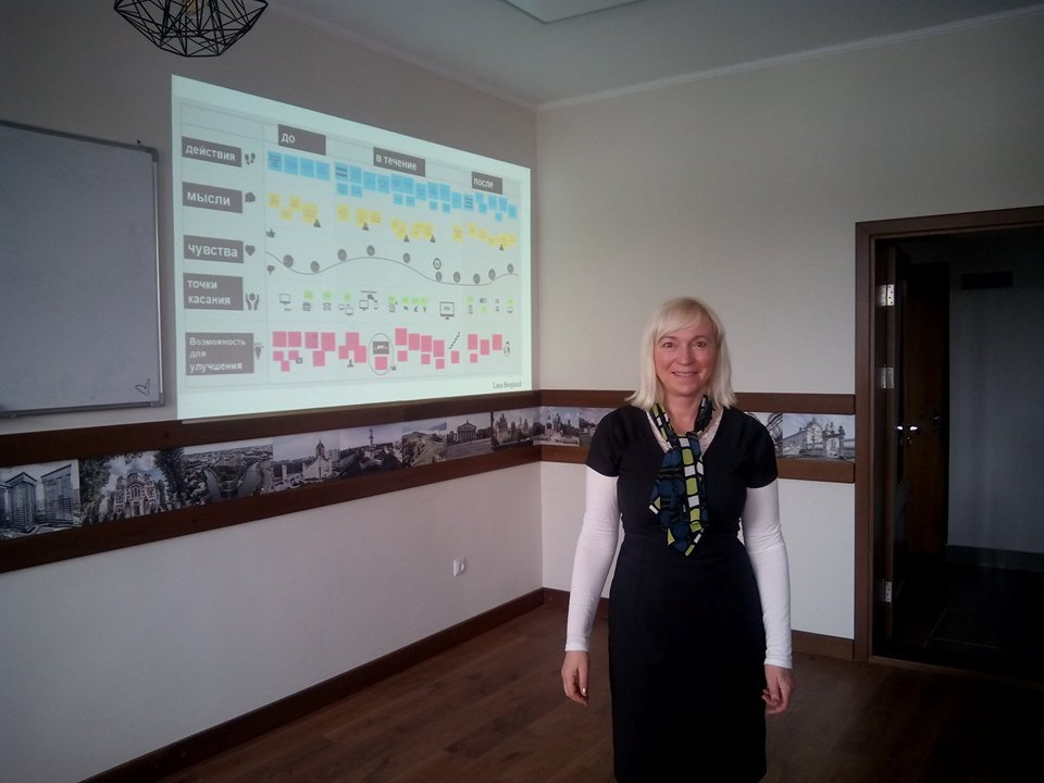 Учасники проекту «Україна–Норвегія» прослухали курс лекцій від Lana Berglund