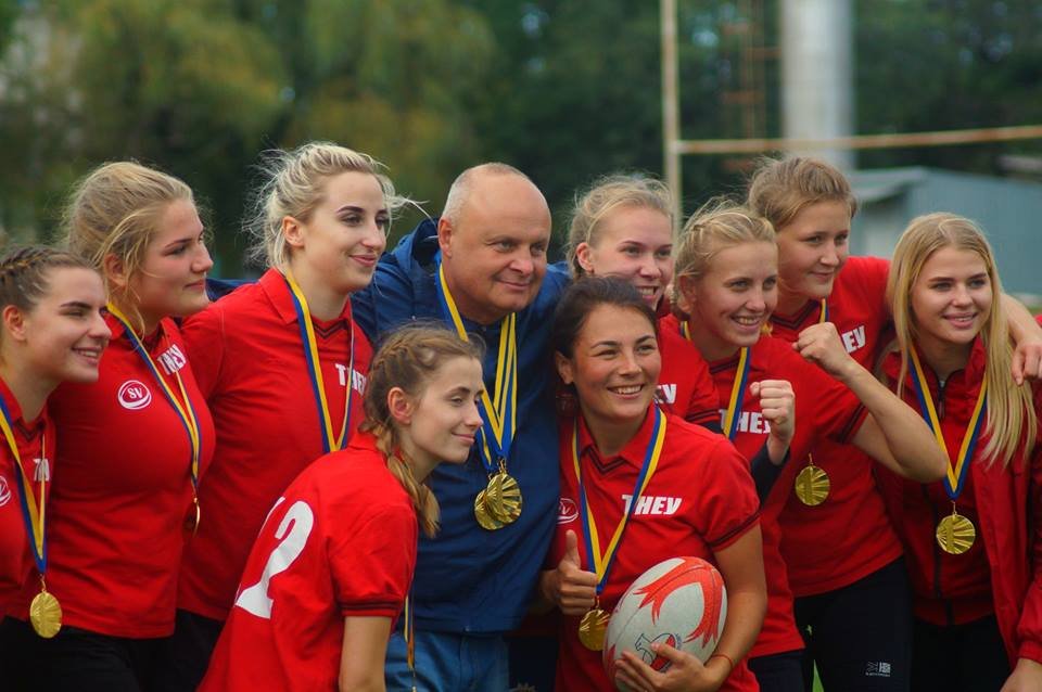 Вітаємо жіночу команду «Універ-ТНЕУ» з регбі-7 з перемогою у Чемпіонаті України (вища ліга)!