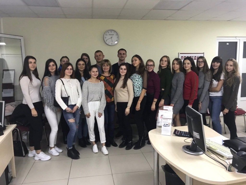 Учасники студентської страхової компанії «Імперія безпеки» взяли участь у тренінгу «Практика організації та здійснення страхової діяльності»