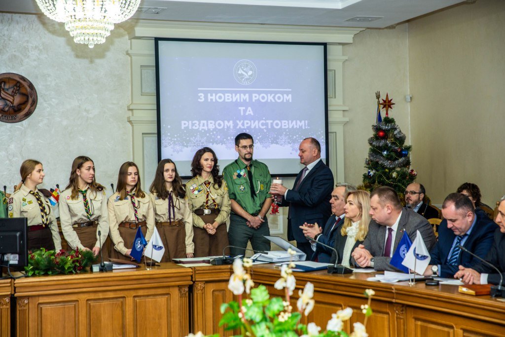 Останнє засідання вченої ради ТНЕУ в 2018 році було особливим!