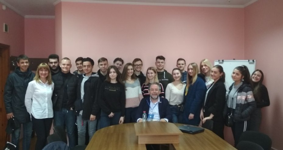 У ТНЕУ з робочим візитом перебував професор Університету прикладних наук Інхолланд (Королівство Нідерланди) А. ван ден Боогаард