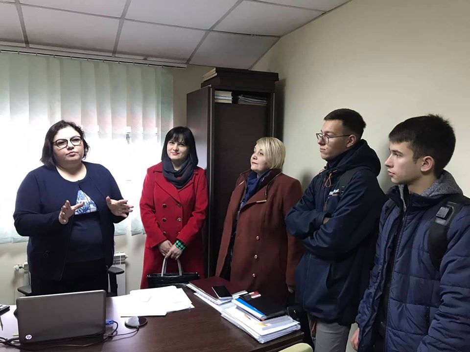 Зустріч студентів з фахівцями компанії «Універсальний бізнес ресурс»