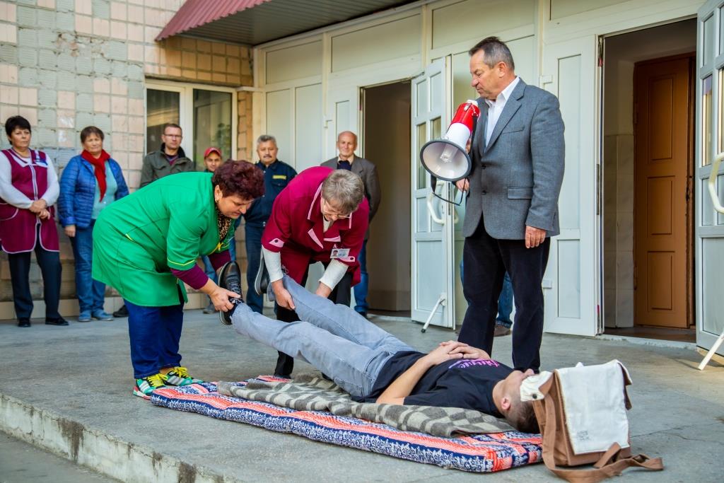 У ТНЕУ відбулося об'єктове тренування з цивільного захисту