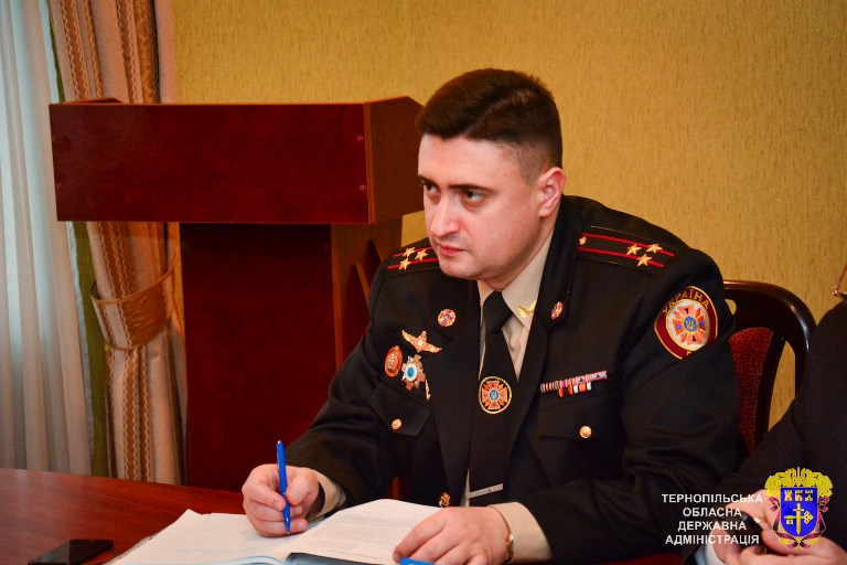Відбулася гостьова лекція начальника Управління ДСНС України у Тернопільській області, полковника Віктора Маслея
