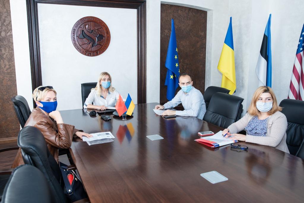Західноукраїнський національний університет продовжує співпрацю з китайськими партнерами