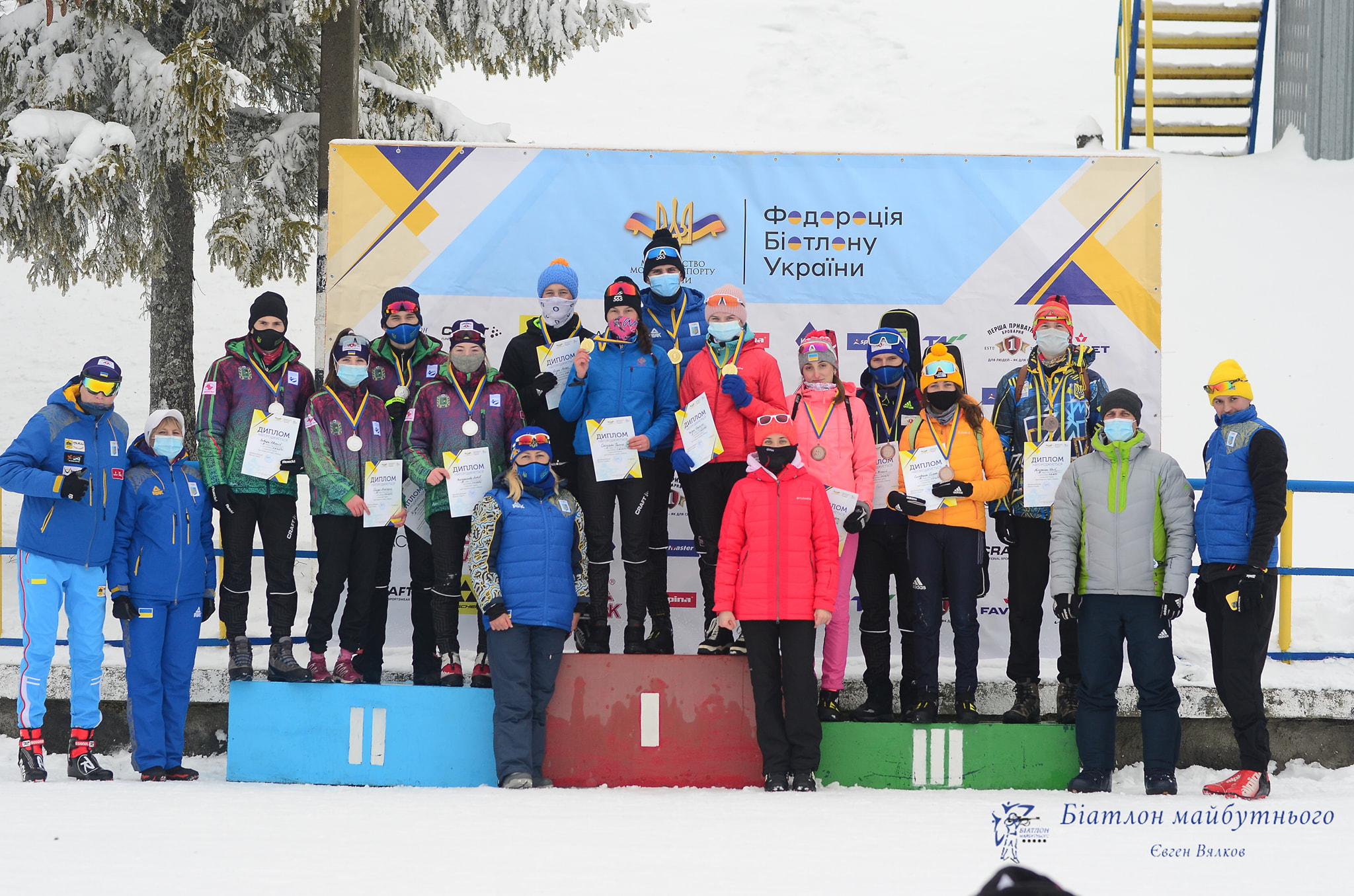 Вітаємо призерів юніорського чемпіонату України з біатлону