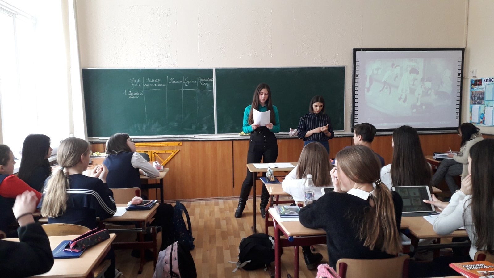 Студентки соціально-гуманітарного факультету навчали учнів НВК школи-ліцею № 6 імені Назарія Яремчука як позбутися шкідливих звичок та правильно робити життєвий вибір