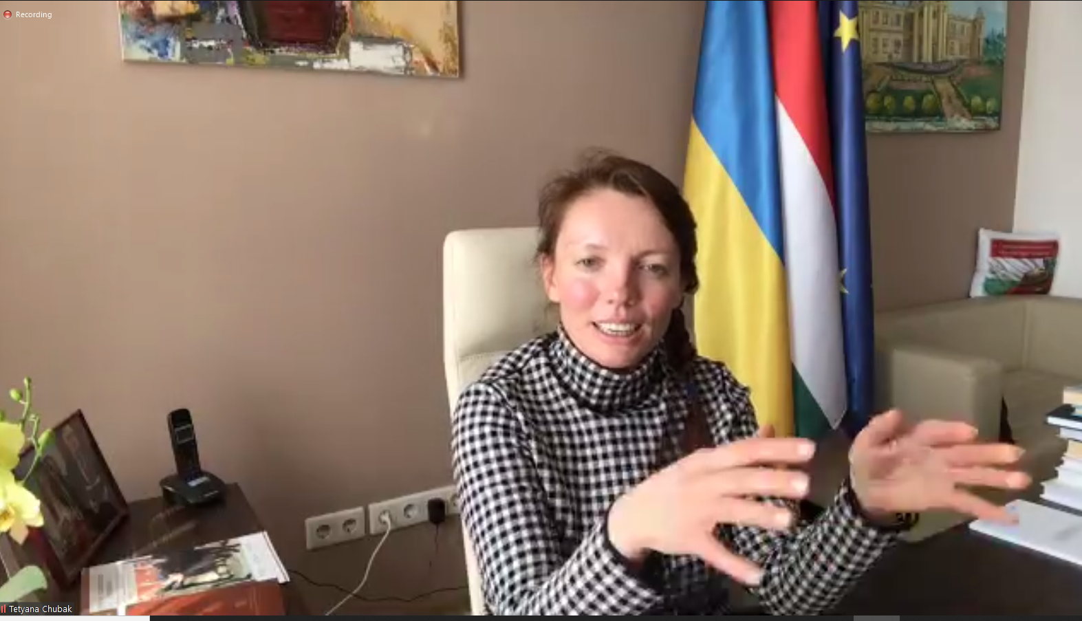 Зустріч з Тетяною Чубак