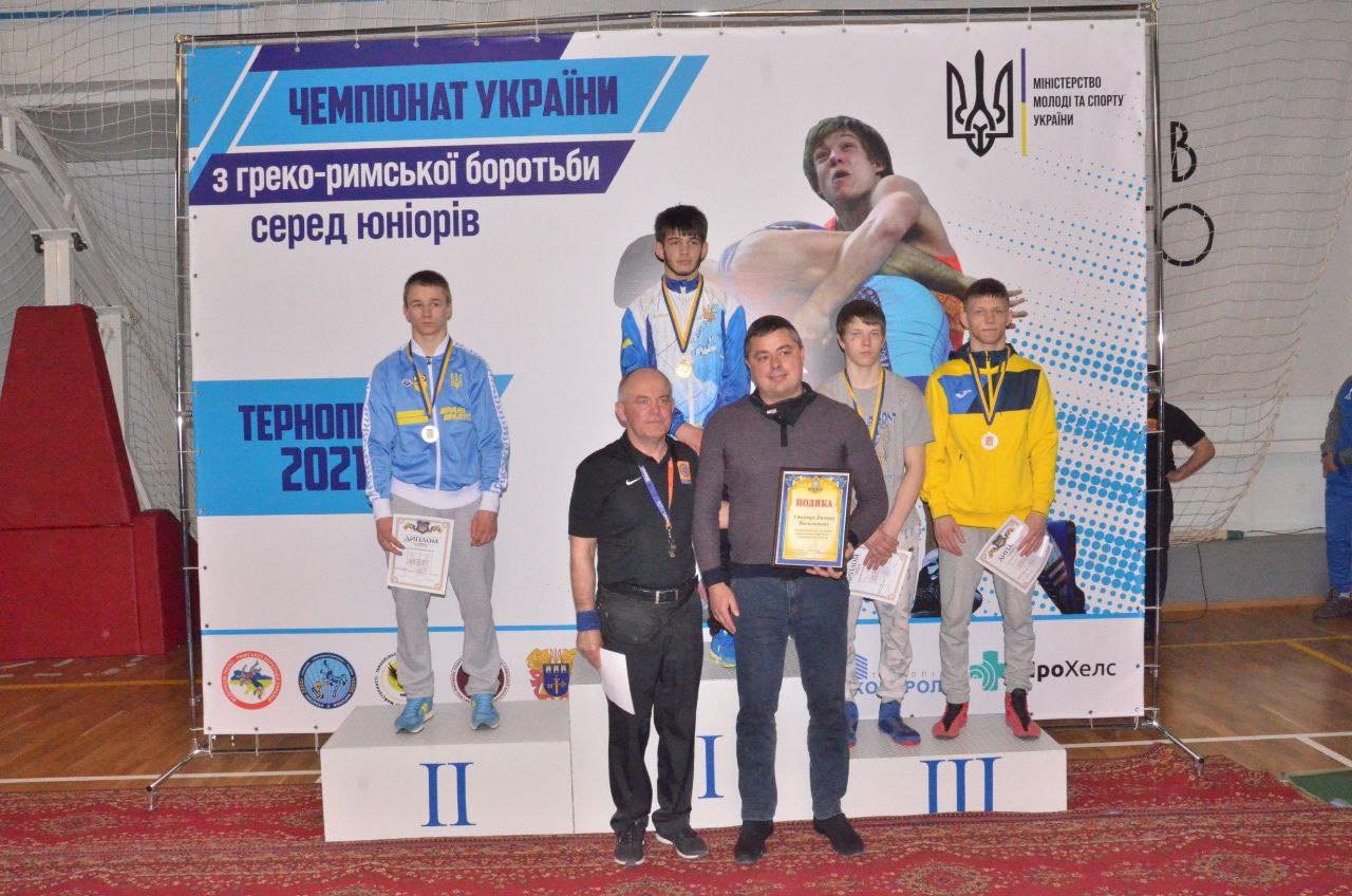 Студенти ЗУНУ на чемпіонаті України з греко-римської боротби