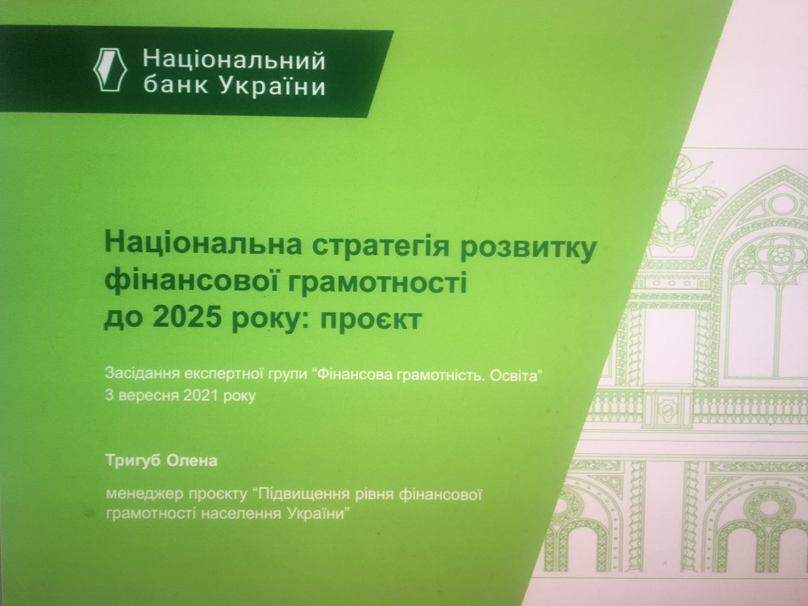 Науковці ЗУНУ взяли участь в експертному обговоренні Національної стратегії розвитку фінансової грамотності до 2025 року