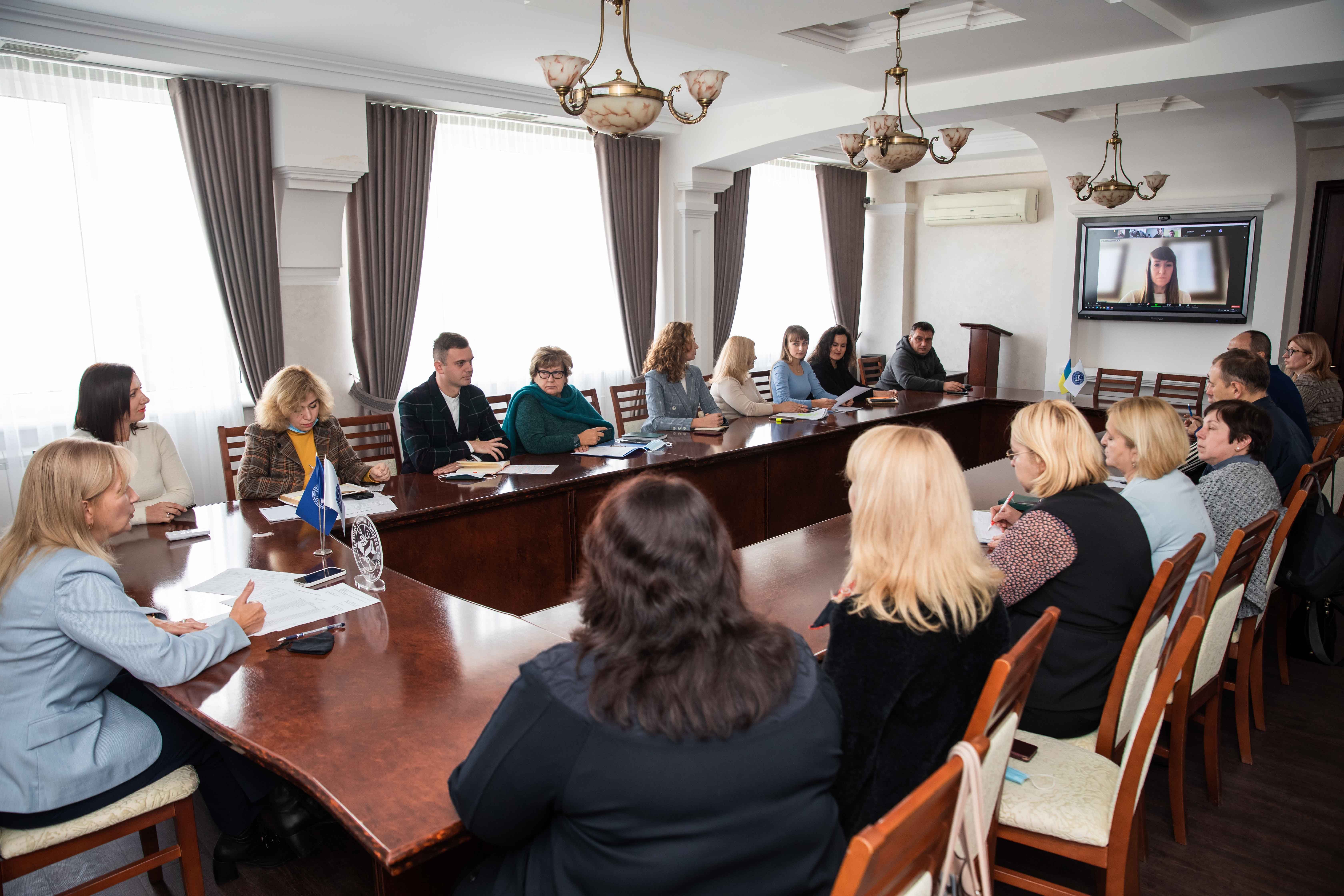 Зустріч із здобувачами науково-освітнього ступеня доктора філософії першого року навчання та вступниками в аспірантуру з КНР