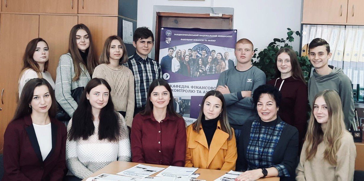 Зустріч студентів із журналісткою Тернопільської газети «Номер один»