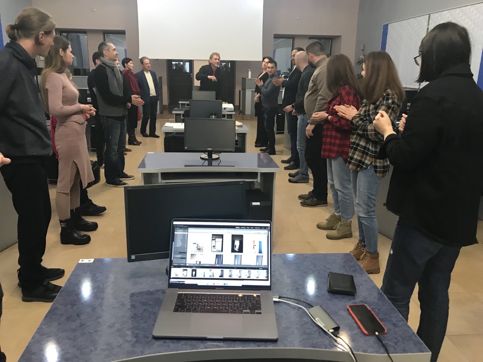 Відбулася зустріч із режисером Олександром Жуковіним
