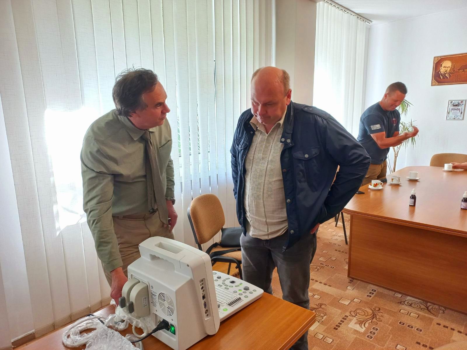 Сучасний УЗД апарат від американських партнерів ЗУНУ