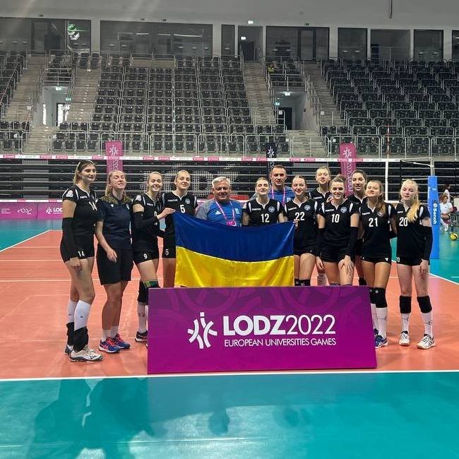 П'яте місце на Європейських університетських іграх